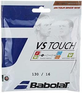Babolat VS Touch Thermogut Natural Gut 16 Gauge Best Tennis Racquet string for Performance