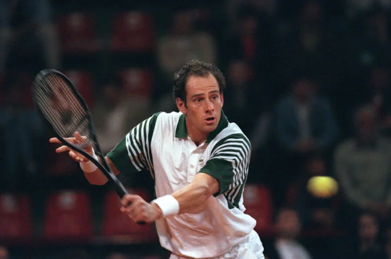 Guy Forget Left handed tennis player