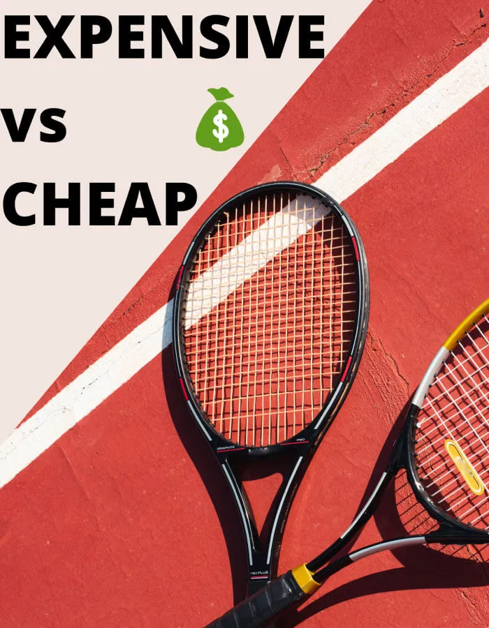 Material is used in Cheap and Expensive Racquets?