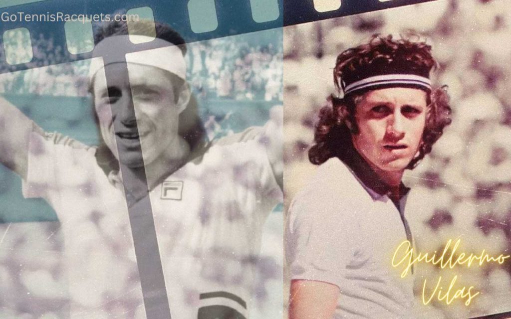 Best Male Tennis Players from Argentina is Guillermo Vilas