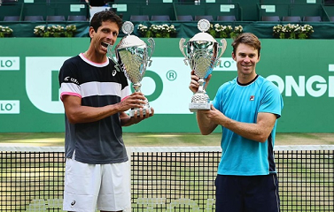 Marcelo Melo and John Peers Halle Open doubles champions