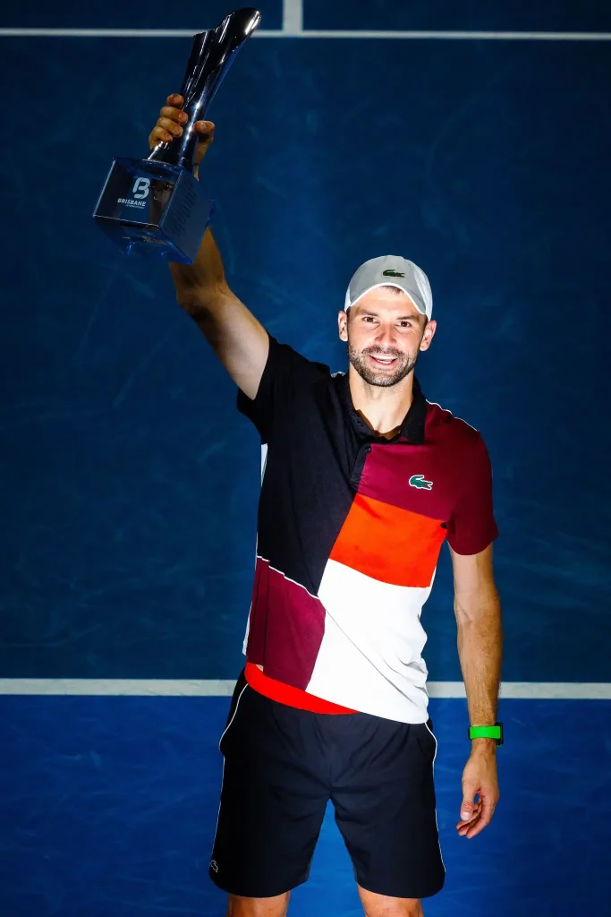 Grigor Dimitrov - brisbane Tennis champions