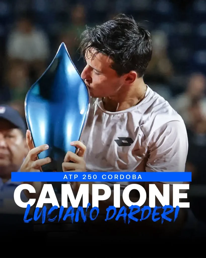 Maiden ATP title for Luciano Darderin