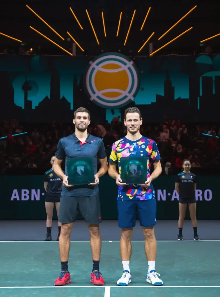 Nikola Mektic and Wesley Koolhof - Doubles champion of ABN AMRO OPEN 2024
