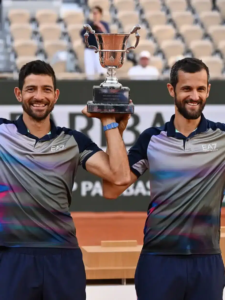 Marcelo and Mate Pavic Roland Garros 2024 doubles champions
